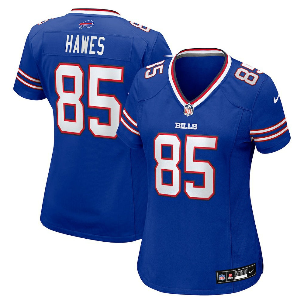 Jackson Hawes Women's Team Game Jersey - Buffalo Bills Jerseys