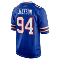 Landon Jackson Team Game Jersey - Buffalo Bills Jerseys