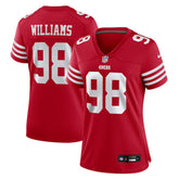 Mykel Williams Women's Team Game Jersey - San Francisco 49ers Jerseys