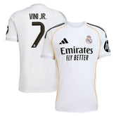 Vini Jr. Real Madrid 2025/26 Home Replica Jersey