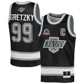 NHL Wayne Gretzky Los Angeles Kings Mitchell & Ness Youth Maxxed Out Fashion Basketball Jersey