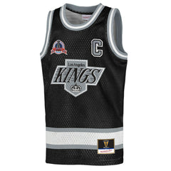 NHL Wayne Gretzky Los Angeles Kings Mitchell & Ness Youth Maxxed Out Fashion Basketball Jersey