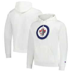 NHL Winnipeg Jets Champion Primary Logo 1-Hit Pullover Hoodie