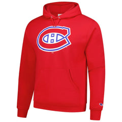 NHL Montreal Canadiens Champion Primary Logo 1-Hit Pullover Hoodie