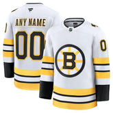 NHL Boston Bruins Fanatics Away Premium Custom Jersey