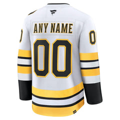 NHL Boston Bruins Fanatics Away Premium Custom Jersey