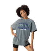 Gameday Couture Women's Peak Performance Oversized Snow Wash T-Shirt - Seattle Seahawks T-shirts
