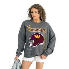 Gameday Couture Women's Ready to Rumble Premium Fleece Pullover Sweatshirt - Washington Commanders Pullover
