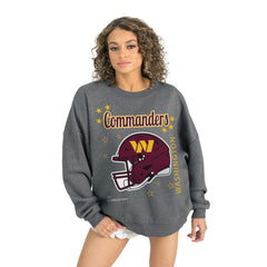 Gameday Couture Women's Ready to Rumble Premium Fleece Pullover Sweatshirt - Washington Commanders Pullover