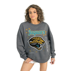Gameday Couture Women's Ready to Rumble Premium Fleece Pullover Sweatshirt - Jacksonville Jaguars Pullover