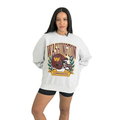Gameday Couture Women's Heritage Premium Fleece Pullover Sweatshirt - Washington Commanders Pullover