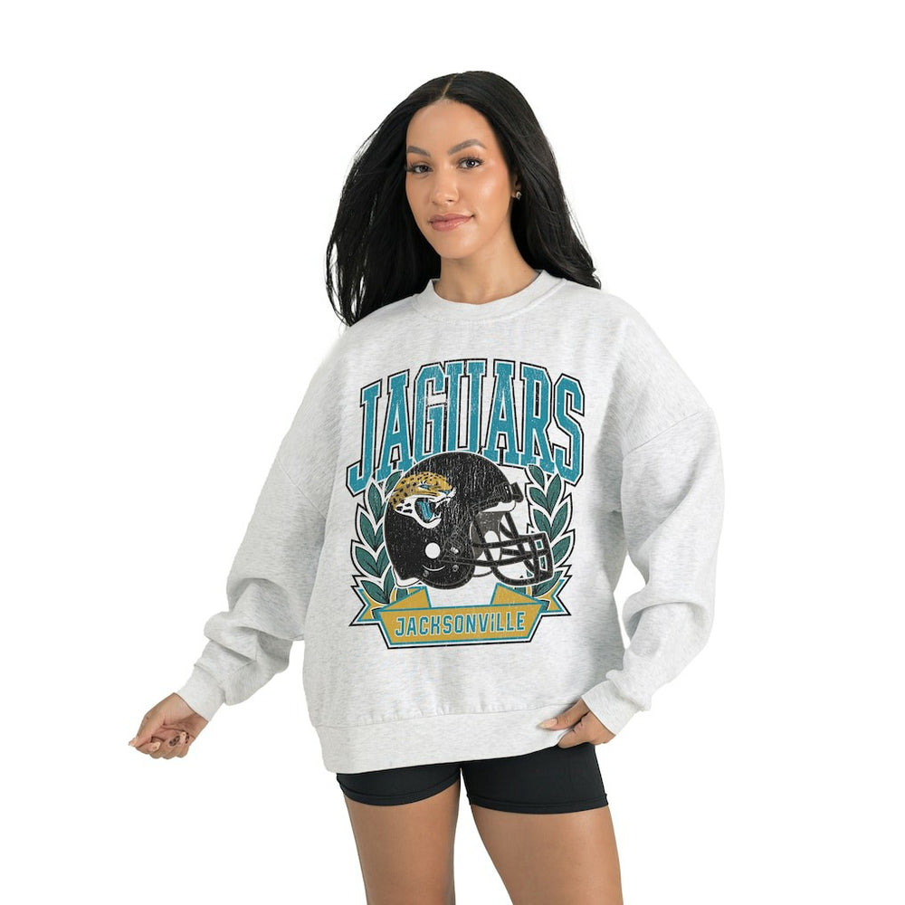 Gameday Couture Women's Heritage Premium Fleece Pullover Sweatshirt - Jacksonville Jaguars Pullover