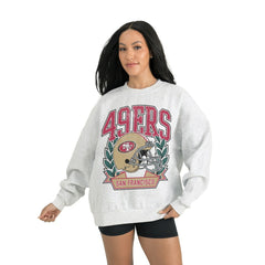 Gameday Couture Women's Heritage Premium Fleece Pullover Sweatshirt - San Francisco 49ers Pullover