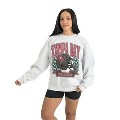 Gameday Couture Women's Heritage Premium Fleece Pullover Sweatshirt - Tampa Bay Buccaneers Pullover