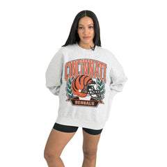 Gameday Couture Women's Heritage Premium Fleece Pullover Sweatshirt - Cincinnati Bengals Pullover