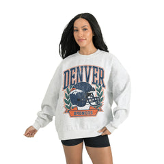 Gameday Couture Women's Heritage Premium Fleece Pullover Sweatshirt - Denver Broncos Pullover