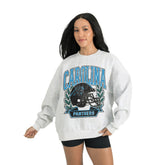 Gameday Couture Women's Heritage Premium Fleece Pullover Sweatshirt - Carolina Panthers Pullover