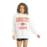 Gameday Couture Women's Timeless Triumph Premium Fleece Pullover Sweatshirt - Kansas City Chiefs Pullover