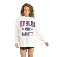 Gameday Couture Women's Timeless Triumph Premium Fleece Pullover Sweatshirt - New England Patriots Pullover