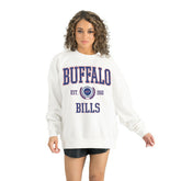Gameday Couture Women's Timeless Triumph Premium Fleece Pullover Sweatshirt - Buffalo Bills Pullover