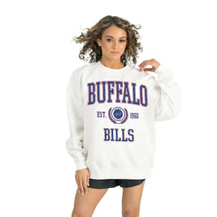 Gameday Couture Women's Timeless Triumph Premium Fleece Pullover Sweatshirt - Buffalo Bills Pullover