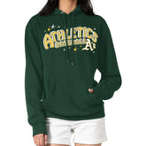 Green Athletics Starter Women's Fireworks Fleece Tri-Blend Pullover Hoodie