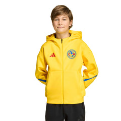 Club America Youth 2025/26 Club Anthem Full-Zip Hoodie Jacket
