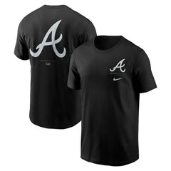 Black Atlanta Braves Nike Bar Loading T-Shirt