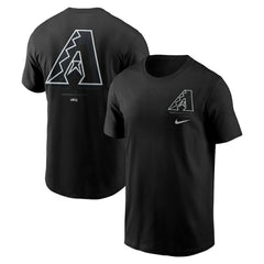 Black Arizona Diamondbacks Nike Bar Loading T-Shirt