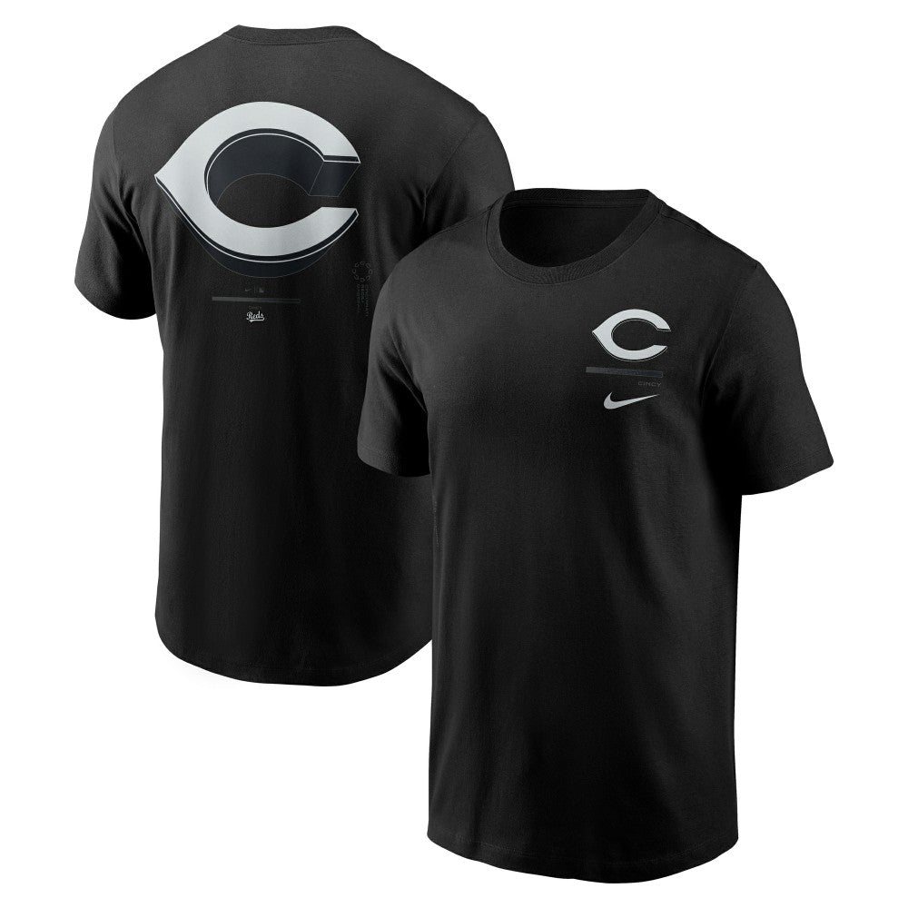 Black Cincinnati Reds Nike Bar Loading T-Shirt