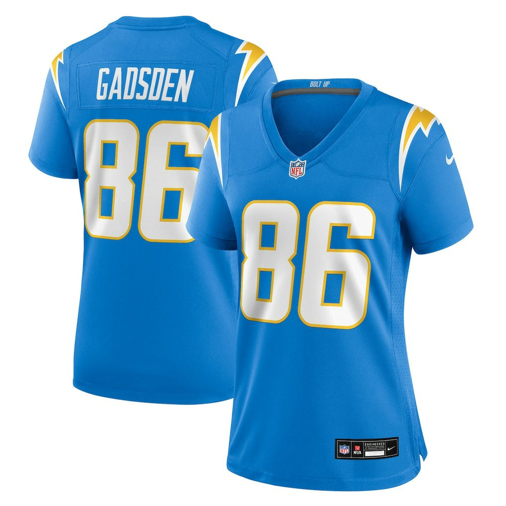 Oronde Gadsden Women's Team Game Jersey - Los Angeles Chargers Jerseys