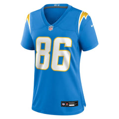 Oronde Gadsden Women's Team Game Jersey - Los Angeles Chargers Jerseys