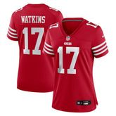 Jordan Watkins Women's Team Game Jersey - San Francisco 49ers Jerseys