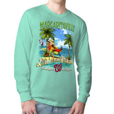 Mint Washington Nationals Margaritaville Livin' for the Weekend Long Sleeve T-Shirt