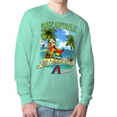 Mint Arizona Diamondbacks Margaritaville Livin' for the Weekend Long Sleeve T-Shirt