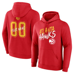 Atlanta Hawks Hustle Custom Pullover Hoodie