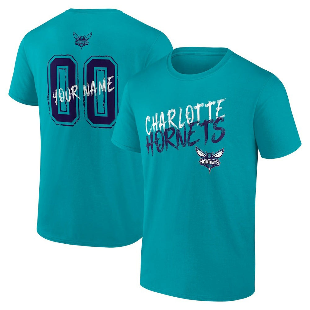 Charlotte Hornets Hustle Custom T-Shirt