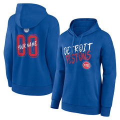 Detroit Pistons Women's Hustle Custom Pullover Hoodie sale