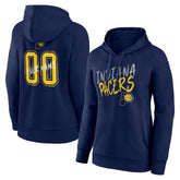 Indiana Pacers Women's Hustle Custom Pullover Hoodie