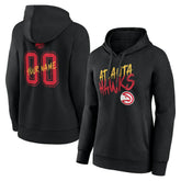 Atlanta Hawks Women's Hustle Custom Pullover Hoodie