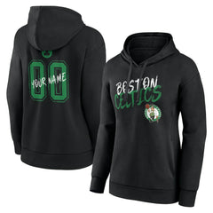 Boston Celtics Women's Hustle Custom Pullover Hoodie