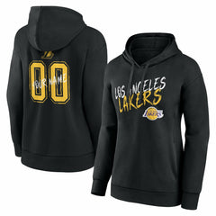 Los Angeles Lakers Women's Hustle Custom Pullover Hoodie