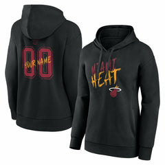 Miami Heat Women's Hustle Custom Pullover Hoodie