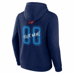 Oklahoma City Thunder Hustle Custom Pullover Hoodie