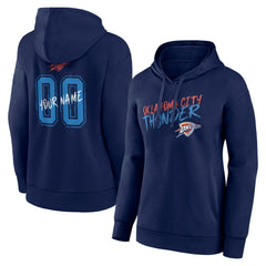 Oklahoma City Thunder Women's Hustle Custom Pullover Hoodie