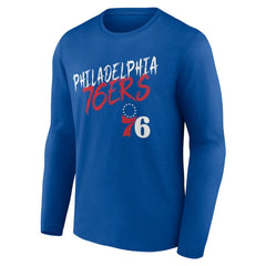 Philadelphia 76ers Hustle Custom Long Sleeve T-Shirt
