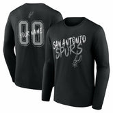 San Antonio Spurs Hustle Custom Long Sleeve T-Shirt
