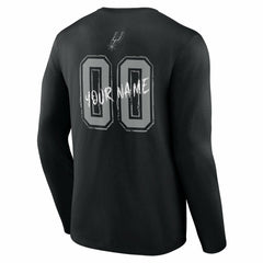 San Antonio Spurs Hustle Custom Long Sleeve T-Shirt