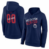 Washington Wizards Women's Hustle Custom Pullover Hoodie
