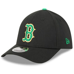 Black Boston Red Sox New Era 2026 St. Patrick's Day 39THIRTY Flex Hat